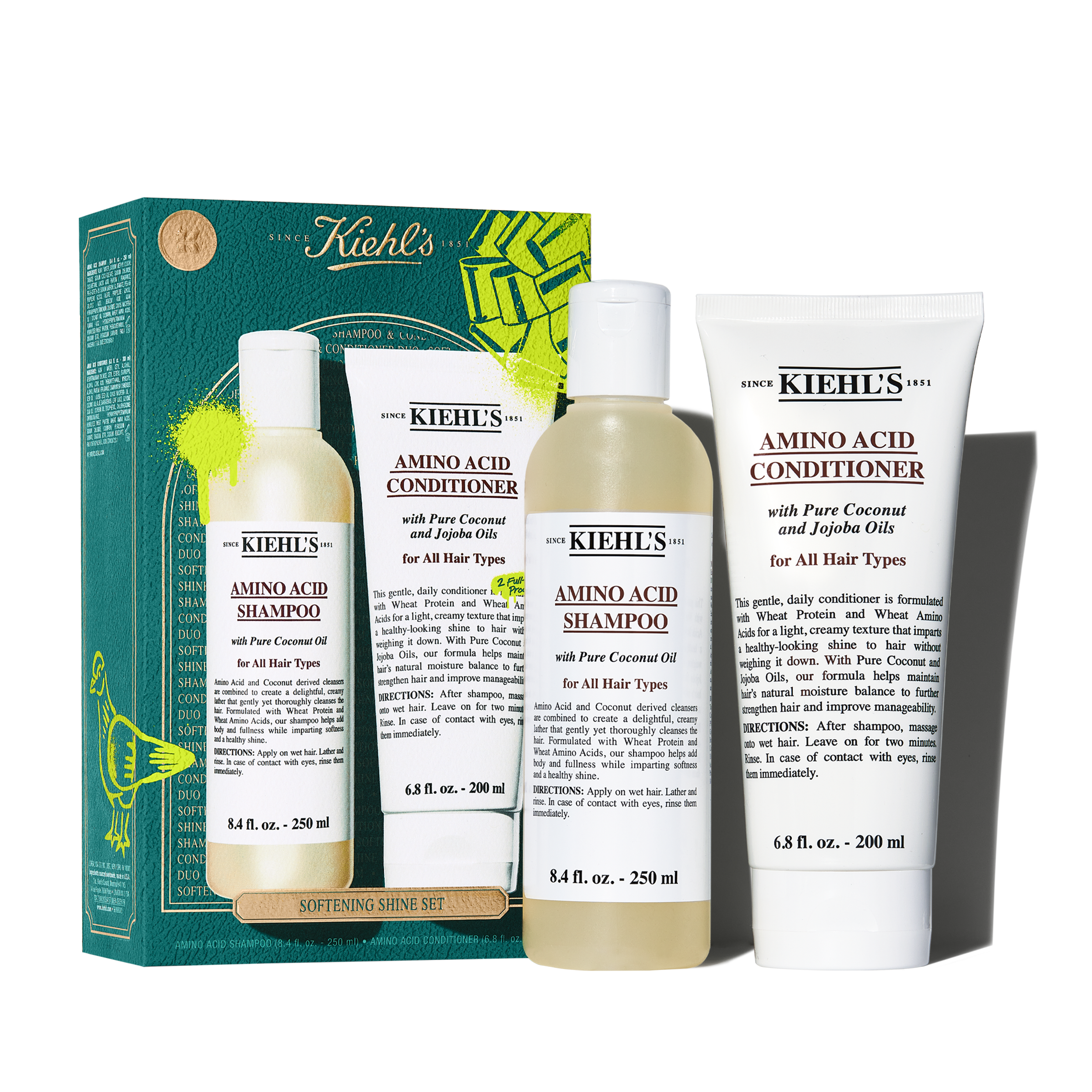 Kiehl's Softening Shine System - Skincare Set